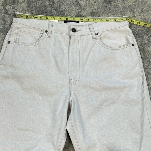 NWT Levis Made and Crafted Japanese Denim Column Pant Ankle Cream Sand Sz 32 - Picture 7 of 16